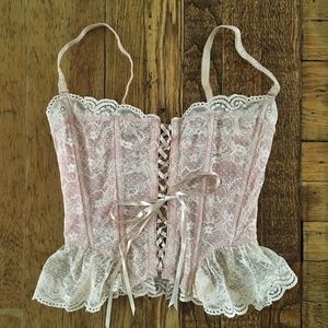 Vintage Victoria's Secret Lace Corset Bustier